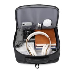 Sac à Dos Business Voyage pour Homme Convertible en Sac à Main Poche Extensible Gris SACHM01GR - حقيبة ظهر للرجال متعددة الاستخدامات للكمبيوتر المحمول 4
