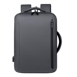 Sac à Dos Business Voyage pour Homme Convertible en Sac à Main Poche Extensible Gris SACHM01GR - حقيبة ظهر للرجال متعددة الاستخدامات للكمبيوتر المحمول 3