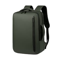 Sac à Dos Business Voyage pour Homme Convertible en Sac à Main Poche Extensible Vert SACHM01V - حقيبة ظهر للرجال متعددة الاستخدامات للكمبيوتر المحمول 1