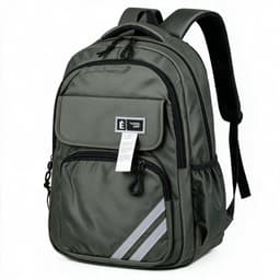 Sac à Dos Sport et Scolaire Multi-Poches Tissu Oxford Résistant et Imperméable SACKDS27V - حقيبة ظهر رياضية ومدرسية متعددة الجيوب مع عواكس ضوئية 3