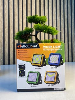 Lanterne de Camping LED Solaire et Rechargeable USB 40 LED + 2 COB - مصباح وكيشاف تخييم يدوي يعمل بالطاقة الشمسية بـ 4 وضعيات إضاءة 6