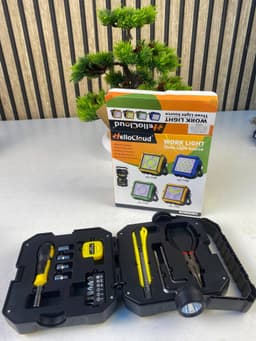Lanterne de Camping LED Solaire et Rechargeable USB 40 LED + 2 COB - مصباح وكيشاف تخييم يدوي يعمل بالطاقة الشمسية بـ 4 وضعيات إضاءة 7