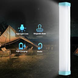 Lanterne de Camping 5-en-1 avec Power Bank PM 3000mAh - مصباح التخييم المغناطيسي متعدد المهام 8