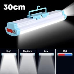 Lanterne de Camping 5-en-1 avec Power Bank MM 4000mAh - مصباح التخييم المغناطيسي متعدد المهام 1