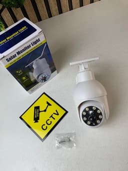 Faux caméra et lampe solaire à détecteur de mouvement – مصباح ليلي على شكل كاميرة 8