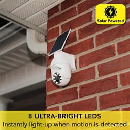 Faux caméra et lampe solaire à détecteur de mouvement – مصباح ليلي على شكل كاميرة 4