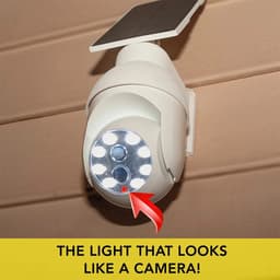 Faux caméra et lampe solaire à détecteur de mouvement – مصباح ليلي على شكل كاميرة 5