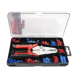 Coffret de sertissage 3en1 avec cosses 22-10 AWG – 170 pièces pour l’électricien 4