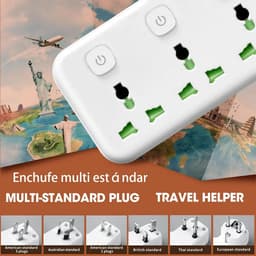 Multiprise Murale LED avec 2 ports USB-A et 1 port USB-C (charge rapide) – مقبس طاقة مقبس طاقة مع منافذ شحن 6