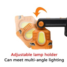 Lampe torche LED Rechargeable USB avec COB Lumière d’urgence – مصباح عالي السطوع 6
