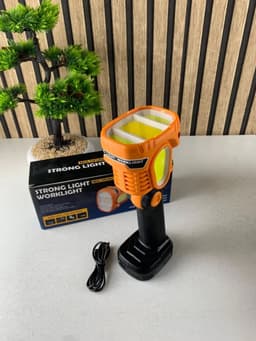 Lampe torche LED Rechargeable USB avec COB Lumière d’urgence – مصباح عالي السطوع 9