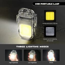 Bri-quet et Lampe Torche LED Portable – مصباح محمول مع ولا-عة 9