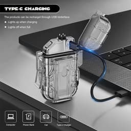 Bri-quet et Lampe Torche LED Portable – مصباح محمول مع ولا-عة 8