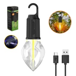 Lampes rechargeables avec crochet à clip, 3 modes d'éclairage 1