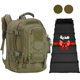 Sac à Dos de randonnée Rucksack Large Capacity 60L JRD5 + Matelas pliable Cadeau 1