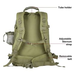 Sac à Dos de randonnée Rucksack Large Capacity 60L JRD5 + Matelas pliable Cadeau 4