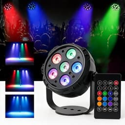 Boule Disco Lumineuse Multicolore avec Haut-Parleur Bluetooth et Télécommande - كرة إضاءة ديسكو ملونة مع مكبر صوت بلوتوث وجهاز تحكم عن بعد 1